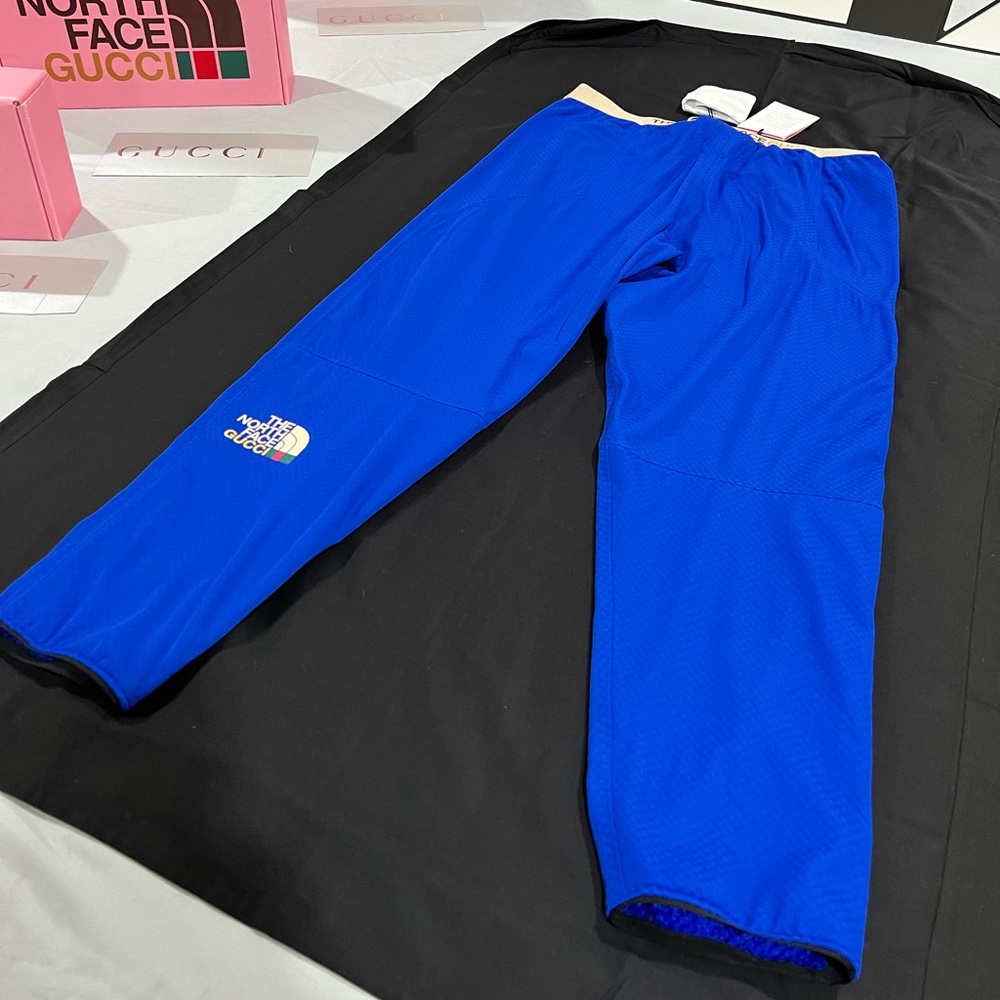 NEW Authentic THE NORTH FACE X GUCCI Techno Jersey Fleece Joggers XXL